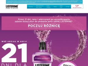 Listerine - najlepszy płyn do płukania.